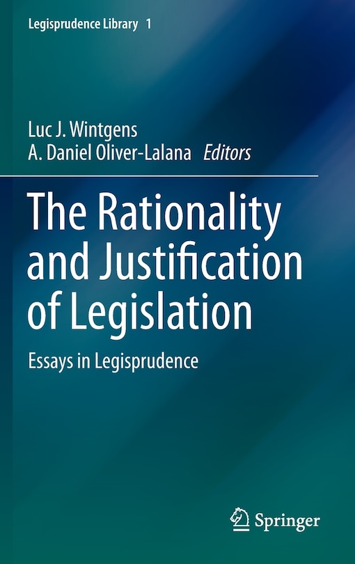 Couverture_Rationality and Justification of Legislation