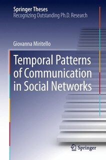 Front cover_Temporal Patterns of Communication in Social Networks
