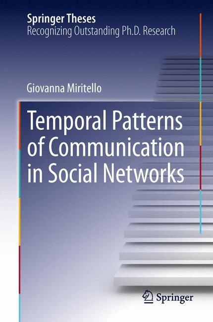 Front cover_Temporal Patterns of Communication in Social Networks