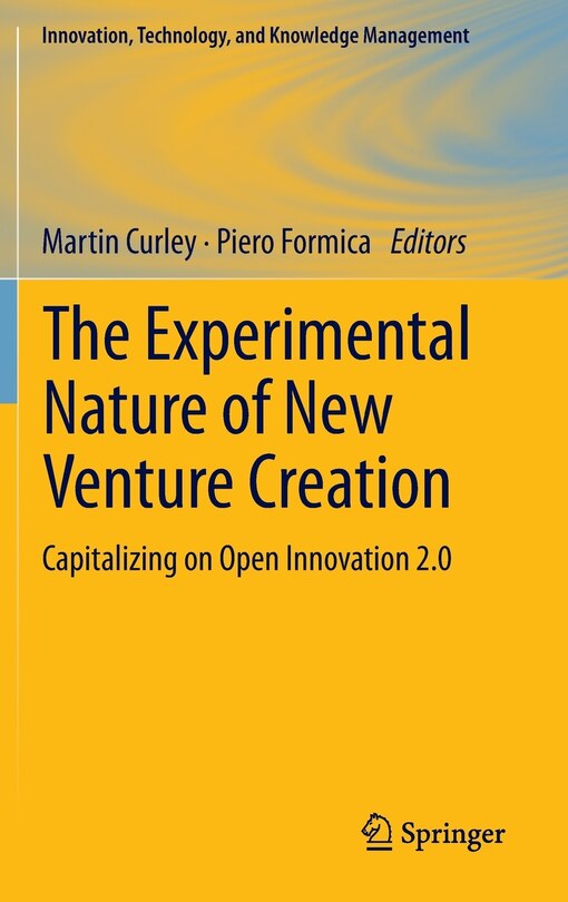 Front cover_The Experimental Nature of New Venture Creation