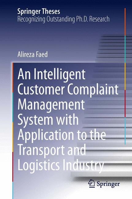 Couverture_An Intelligent Customer Complaint Management System with Application to the Transport and Logistics Industry