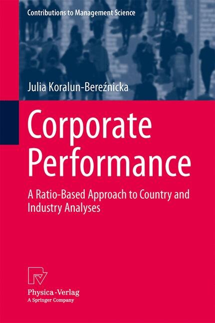 Front cover_Corporate Performance
