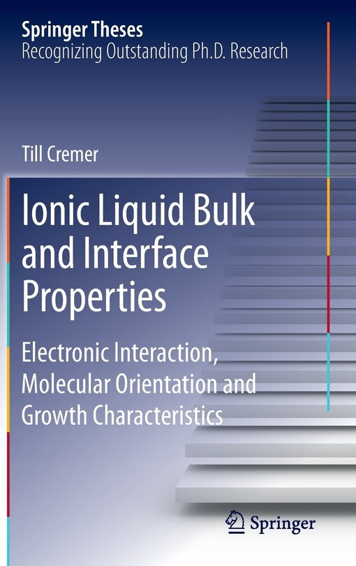 Couverture_Ionic Liquid Bulk and Interface Properties