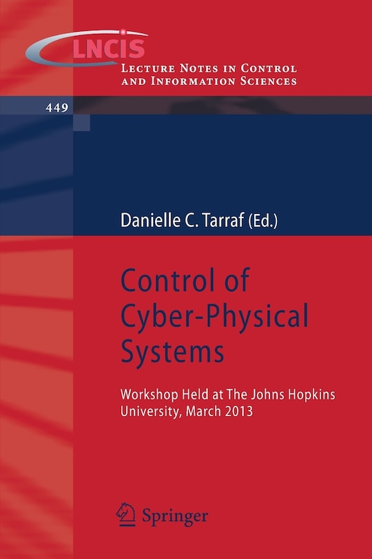 Couverture_Control of Cyber-Physical Systems