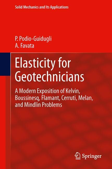 Front cover_Elasticity for Geotechnicians