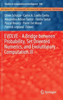 Front cover_EVOLVE - A Bridge between Probability, Set Oriented Numerics, and Evolutionary Computation III