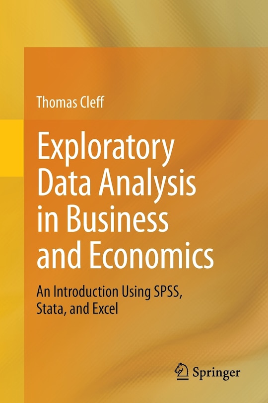 Couverture_Exploratory Data Analysis In Business And Economics