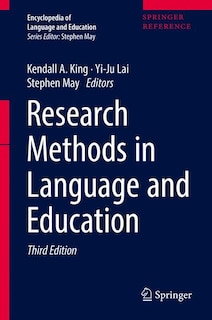 Couverture_Research Methods In Language And Education