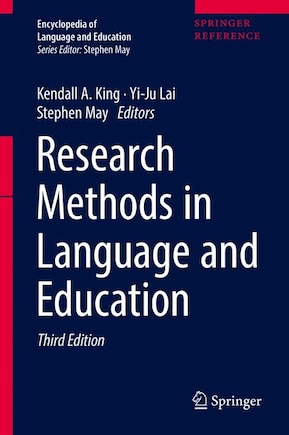 Research Methods In Language And Education