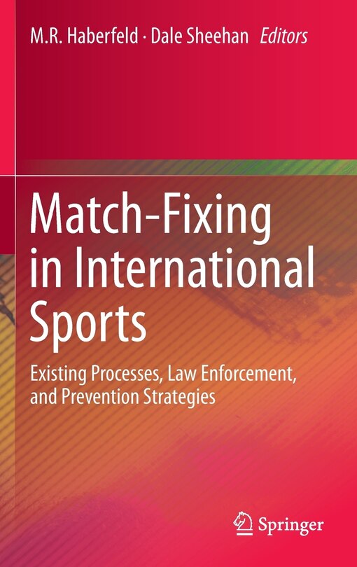 Front cover_Match-Fixing in International Sports