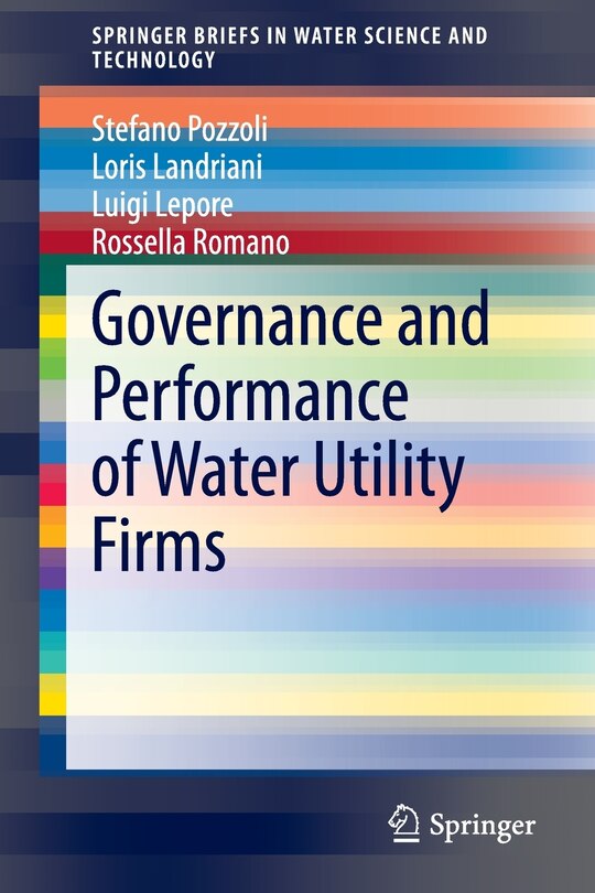 Front cover_Governance and Performance of Water Utility Firms