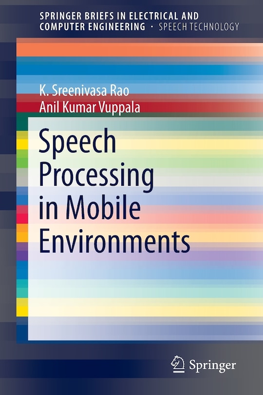 Couverture_Speech Processing in Mobile Environments