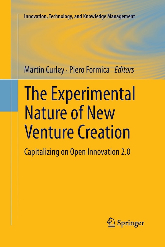 Front cover_The Experimental Nature Of New Venture Creation
