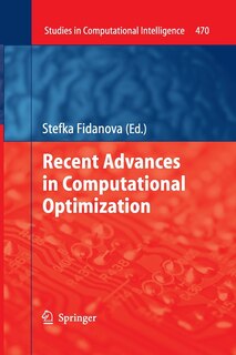 Couverture_Recent Advances In Computational Optimization