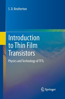 Couverture_Introduction To Thin Film Transistors