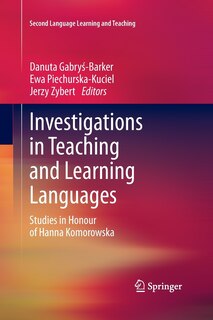 Front cover_Investigations in Teaching and Learning Languages