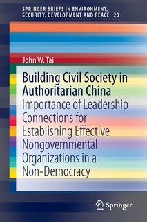 Front cover_Building Civil Society in Authoritarian China