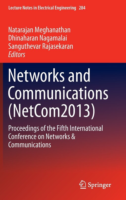 Couverture_Networks and Communications (NetCom2013)