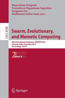 Front cover_Swarm, Evolutionary, and Memetic Computing