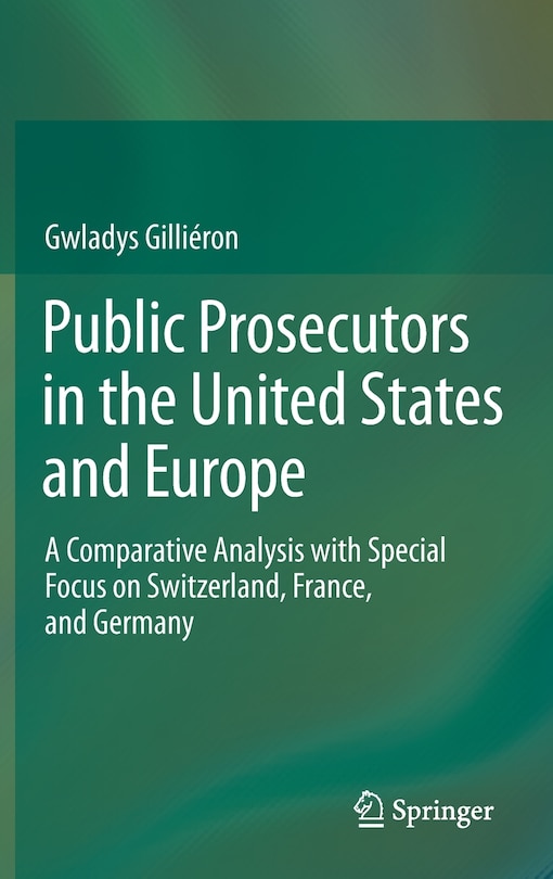 Couverture_Public Prosecutors in the United States and Europe