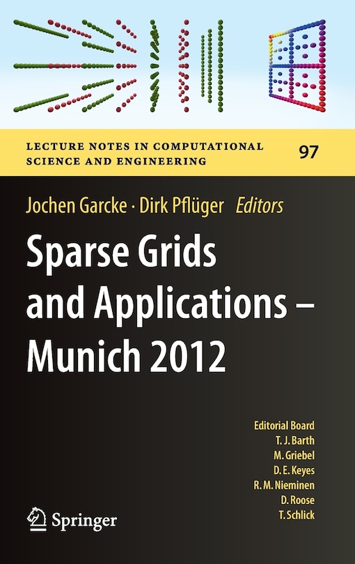 Couverture_Sparse Grids and Applications - Munich 2012