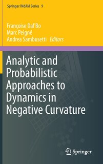 Couverture_Analytic and Probabilistic Approaches to Dynamics in Negative Curvature