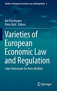 Couverture_Varieties of European Economic Law and Regulation