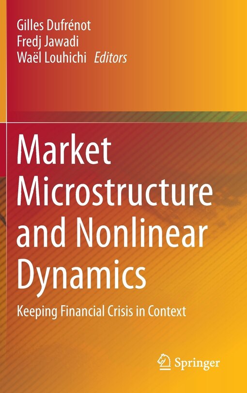 Front cover_Market Microstructure and Nonlinear Dynamics