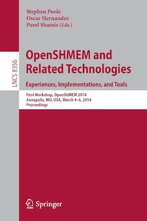 Front cover_OpenSHMEM and Related Technologies. Experiences, Implementations, and Tools