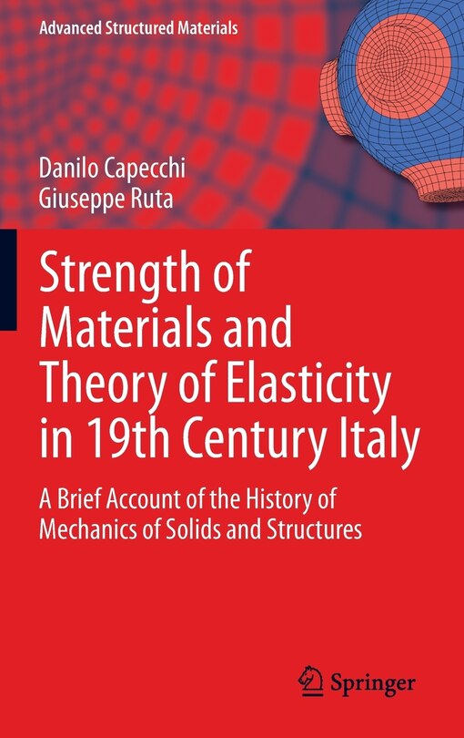Couverture_Strength of Materials and Theory of Elasticity in 19th Century Italy