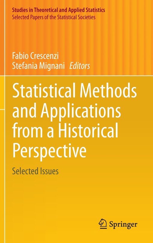 Front cover_Statistical Methods and Applications from a Historical Perspective