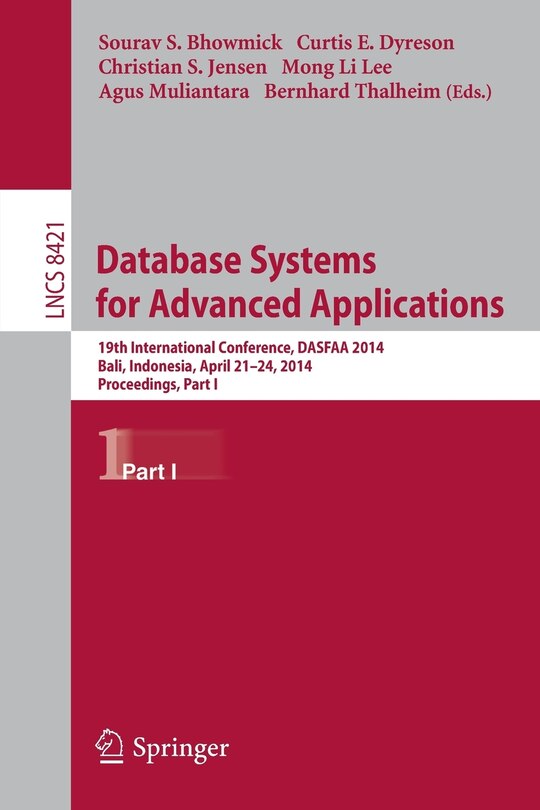 Front cover_Database Systems for Advanced Applications