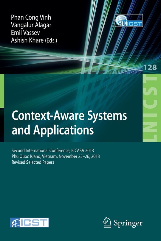 Front cover_Context-Aware Systems and Applications