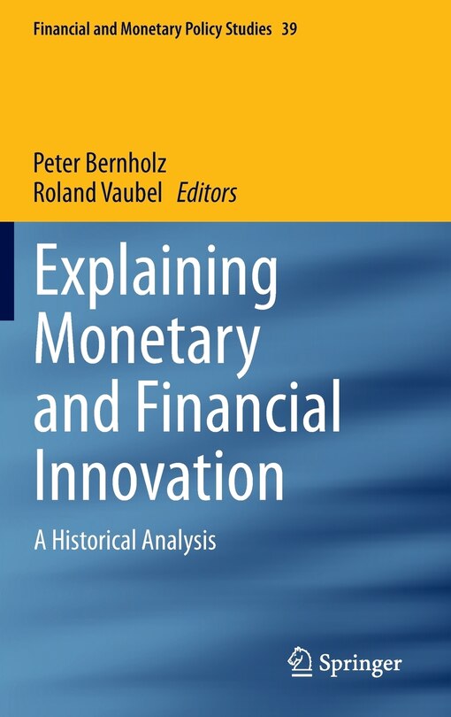 Front cover_Explaining Monetary and Financial Innovation