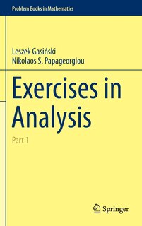 Front cover_Exercises in Analysis