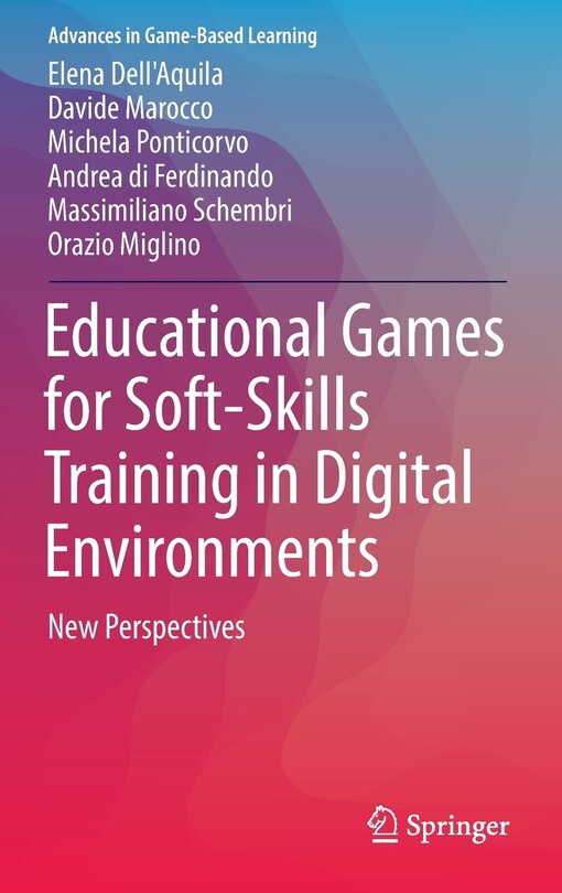 Front cover_Educational Games For Soft-skills Training In Digital Environments