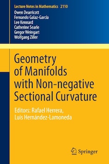 Front cover_Geometry of Manifolds with Non-negative Sectional Curvature