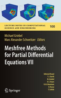 Couverture_Meshfree Methods for Partial Differential Equations VII
