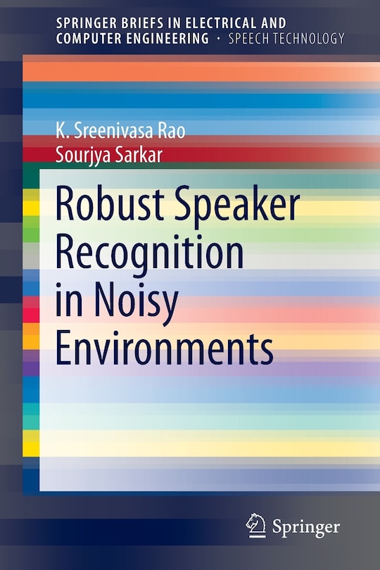 Couverture_Robust Speaker Recognition in Noisy Environments