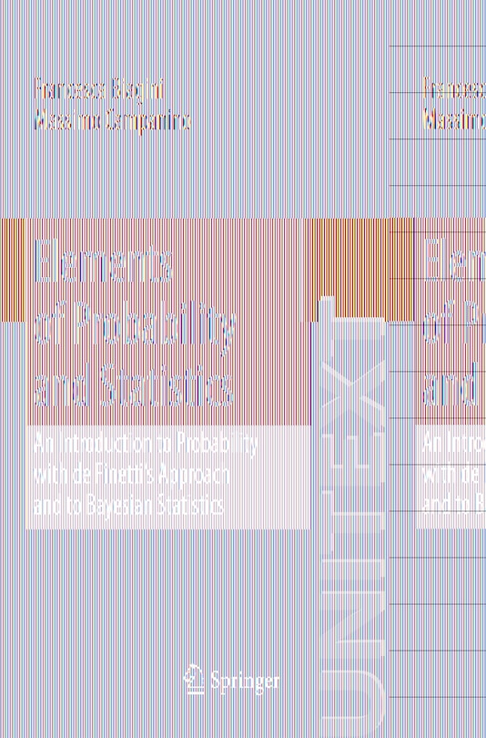 Front cover_Elements of Probability and Statistics