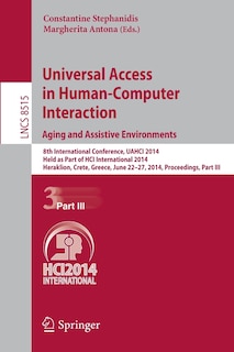 Front cover_Universal Access in Human-Computer Interaction