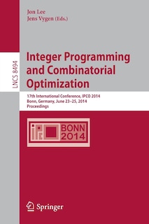Front cover_Integer Programming and Combinatorial Optimization