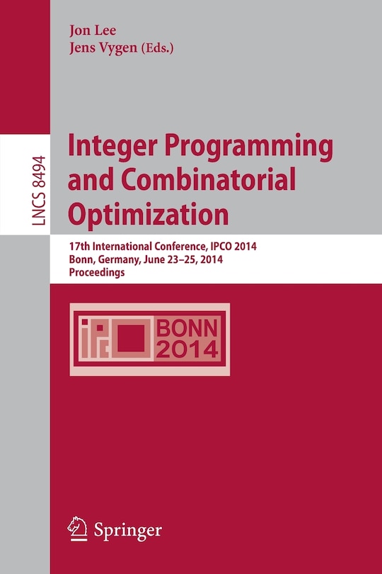 Front cover_Integer Programming and Combinatorial Optimization
