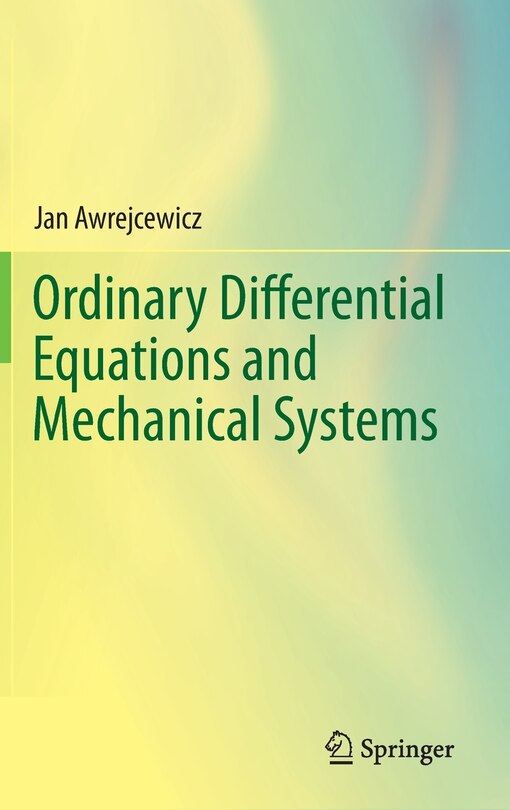 Couverture_Ordinary Differential Equations and Mechanical Systems