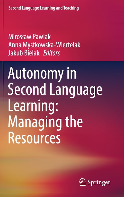 Front cover_Autonomy In Second Language Learning