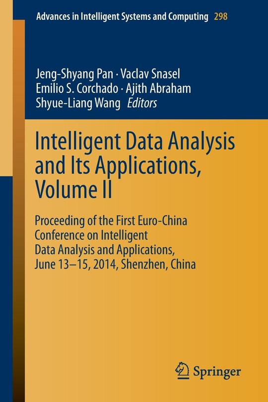 Front cover_Intelligent Data analysis and its Applications, Volume II