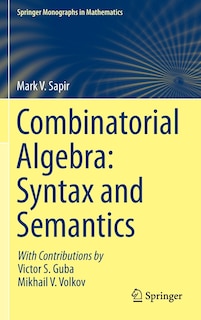 Front cover_Combinatorial Algebra
