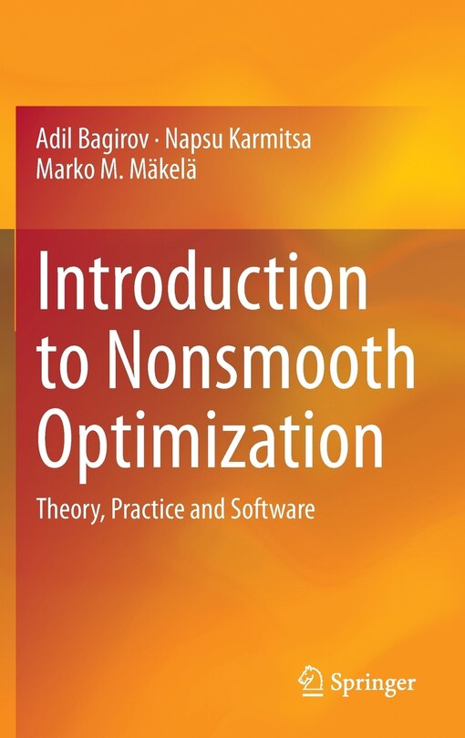 Front cover_Introduction to Nonsmooth Optimization