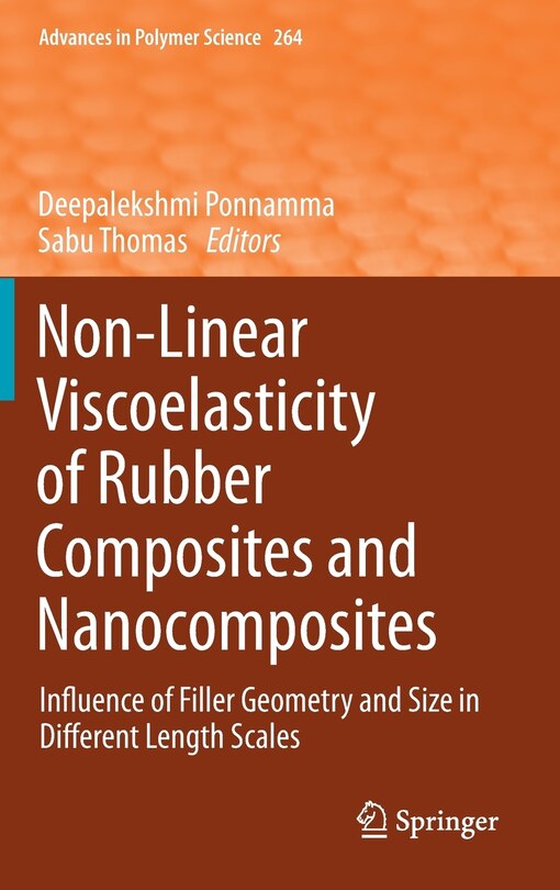 Couverture_Non-Linear Viscoelasticity of Rubber Composites and Nanocomposites