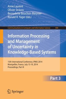 Front cover_Information Processing and Management of Uncertainty